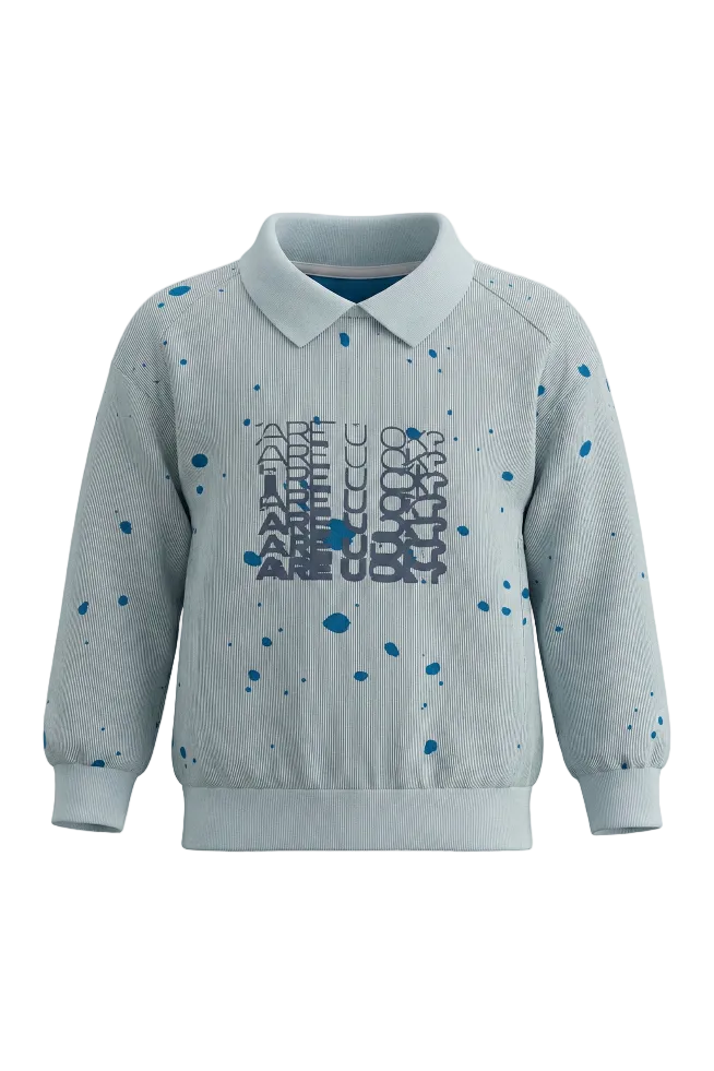 Abyssal Blue Layered Tech-Top Hampp