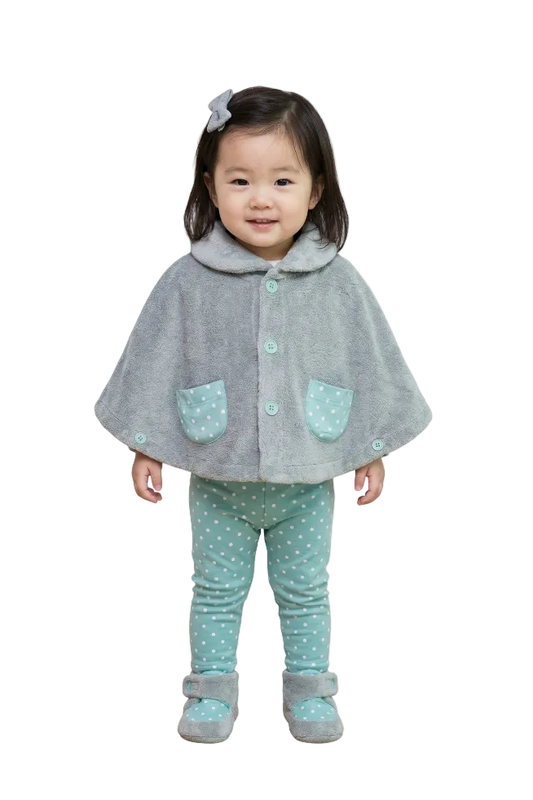 Pebble Grey Comfort Cape