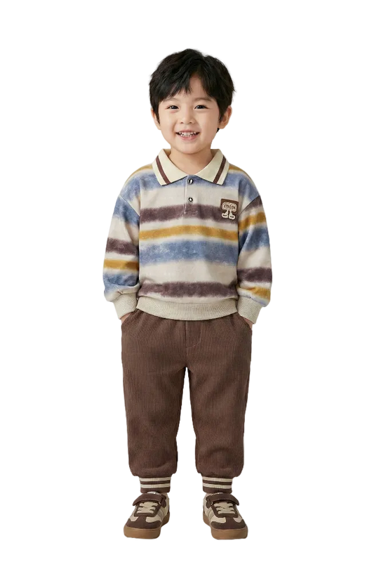 The Watercolor Stripe Sweatshirt Hampp