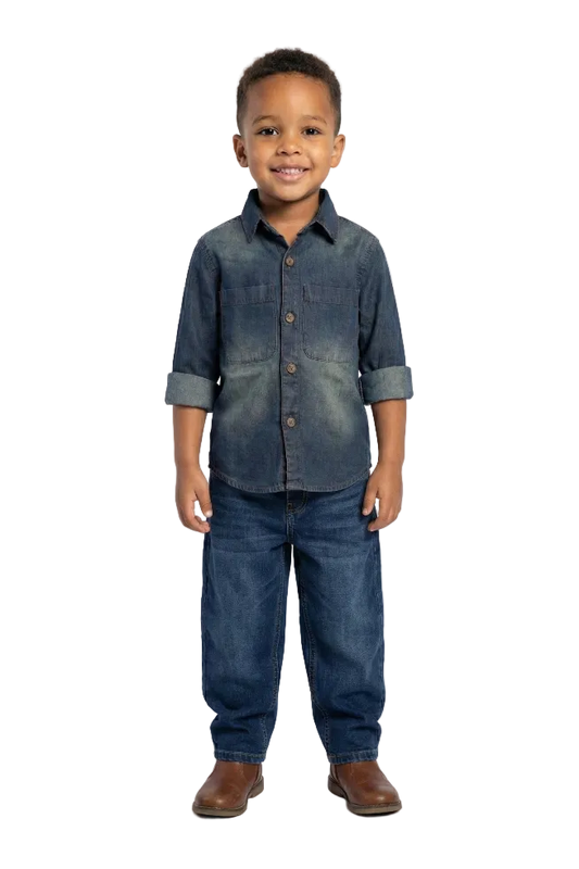 The "Street Smart" Denim Tunic Hampp