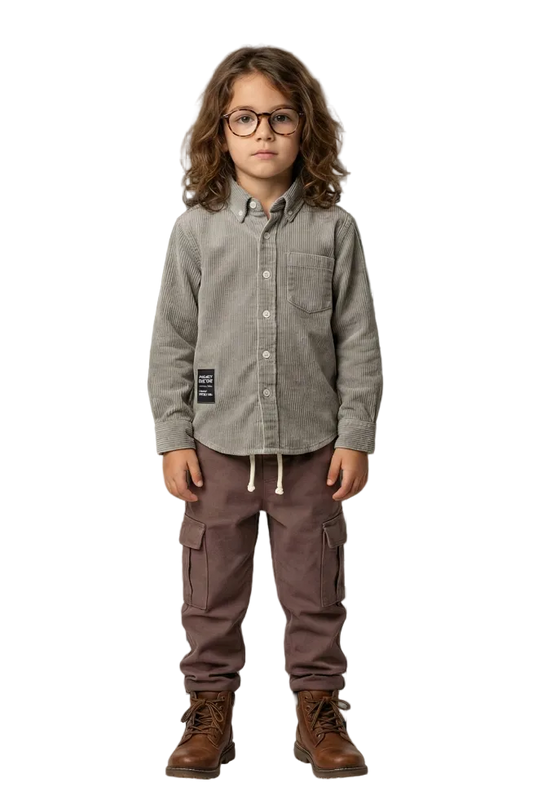 Velvet Cloud Shirt – Stone Grey