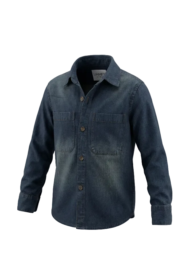 The "Street Smart" Denim Tunic Hampp