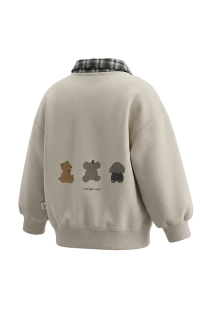 Little Puppy Patchwork Pullover Hampp