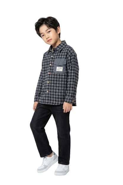 The "Outdoorsman" Checkered Button-Up Hampp
