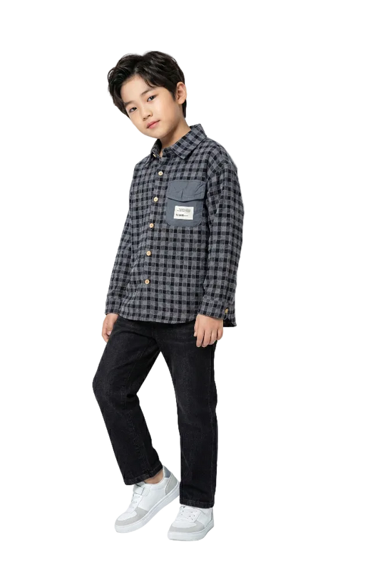 The "Outdoorsman" Checkered Button-Up Hampp