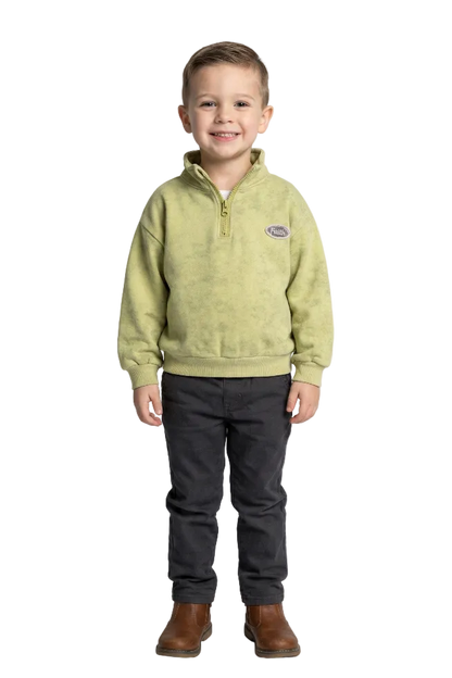 The Acid-Wash Quarter Zip Hampp