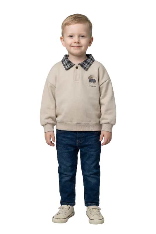 Little Puppy Patchwork Pullover Hampp