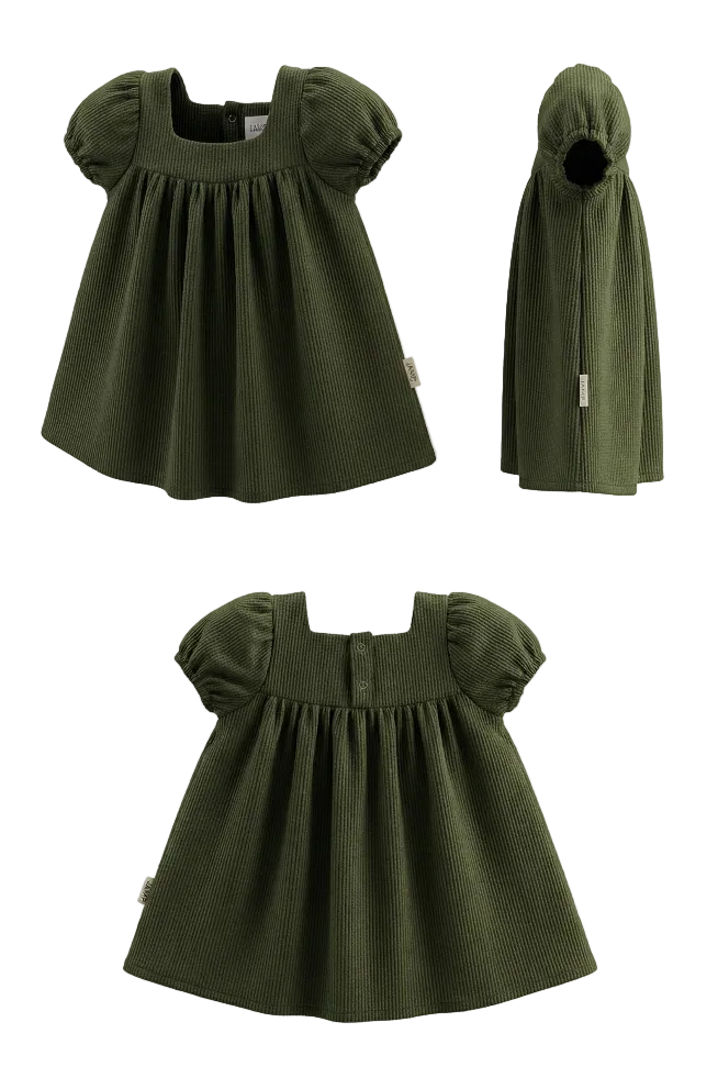 The Willow Texture Dress Hampp