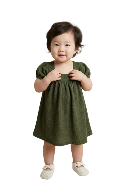 The Willow Texture Dress Hampp