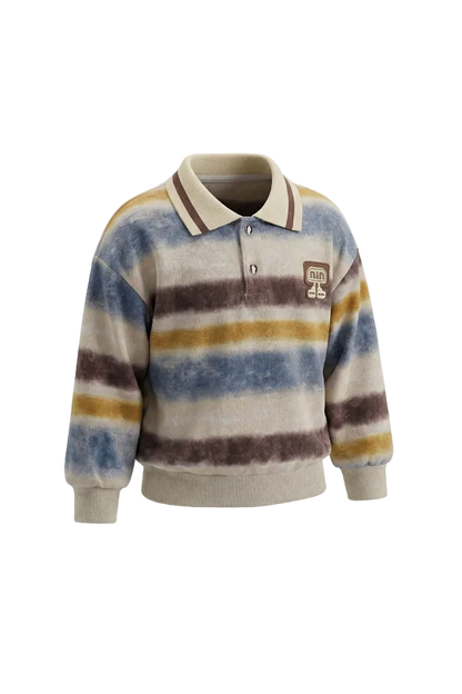 The Watercolor Stripe Sweatshirt Hampp