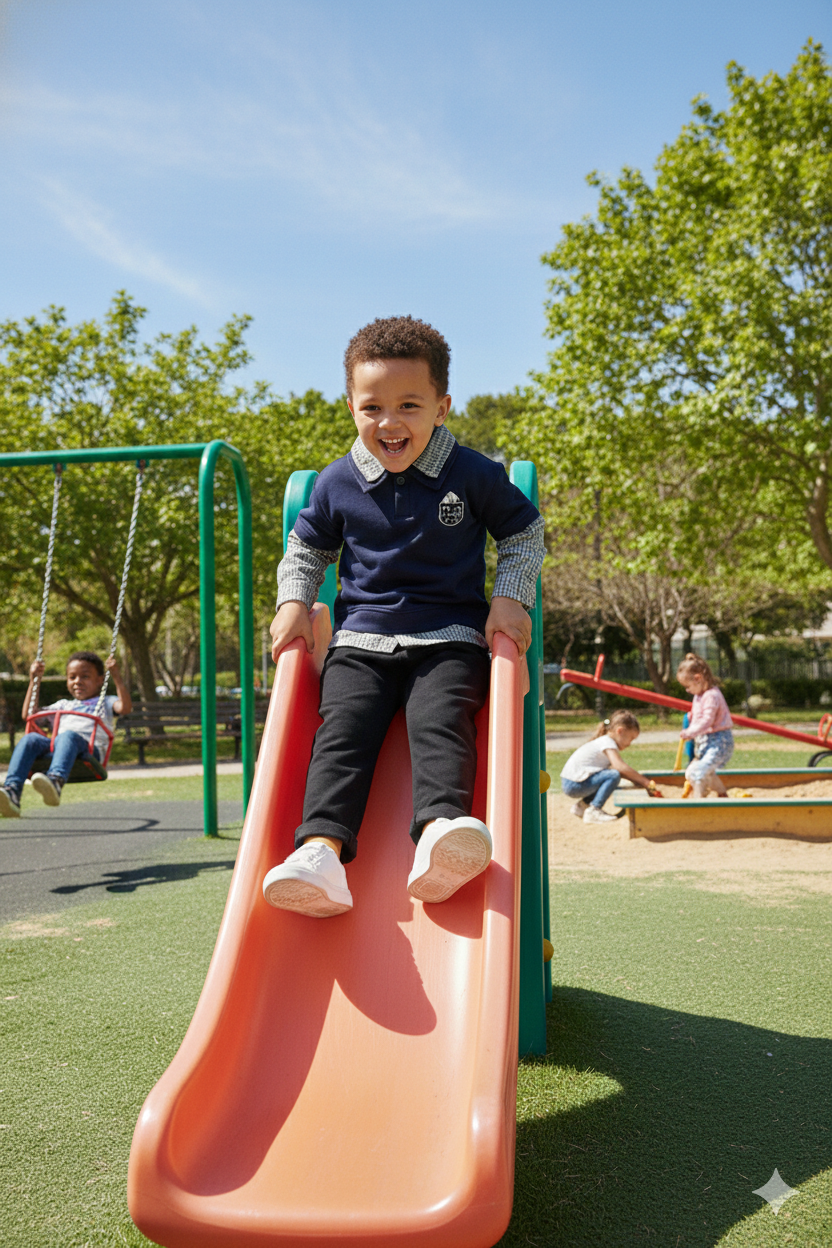 The Retro Horizon Pullover