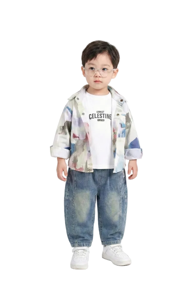 Painted Sky Denim 3 piece Combo Hampp