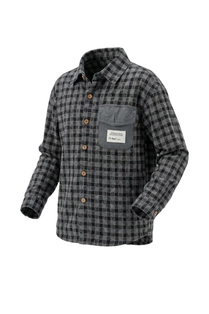 The "Outdoorsman" Checkered Button-Up Hampp