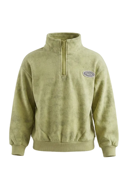 The Acid-Wash Quarter Zip Hampp