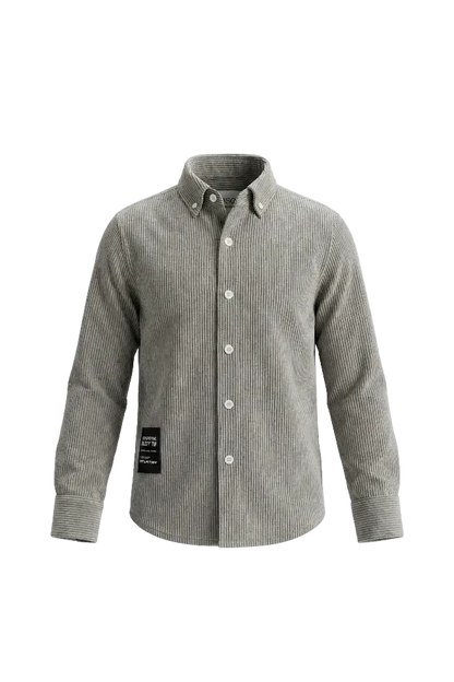 Velvet Cloud Shirt – Stone Grey Hampp